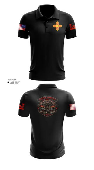 Short Sleeve Performance Polo, 333rd Triple Threat 2, Army, Teamtime, Team time, sublimation, custom sports apparel, team uniforms, spirit wear, spiritwear, sports uniforms, custom shirts, team store, custom team store, fundraiser sports, apparel fundraiser