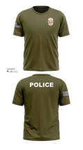 FOREST ACRES POLICE DEPARTMENT 85574925 Old School Cotton Feel Shirt - 23