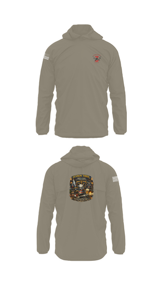 Windbreaker, UUVRON THREE FCPOA, Navy, Teamtime, Team time, sublimation, custom sports apparel, team uniforms, spirit wear, spiritwear, sports uniforms, custom shirts, team store, custom team store, fundraiser sports, apparel fundraiser