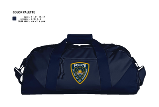 Duffle Bag, Village of Mamaroneck, Police, Teamtime, Team time, sublimation, custom sports apparel, team uniforms, spirit wear, spiritwear, sports uniforms, custom shirts, team store, custom team store, fundraiser sports, apparel fundraiser
