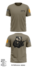 180th ESC 64221242 Short Sleeve Performance Shirt - 1