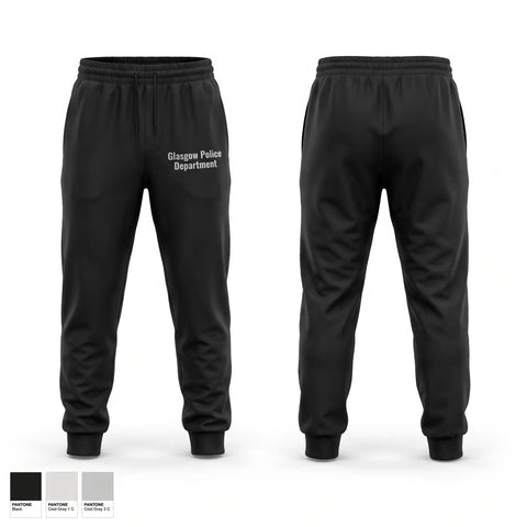 Sweatpants, Glasgow Police Department, Police, Teamtime, Team time, sublimation, custom sports apparel, team uniforms, spirit wear, spiritwear, sports uniforms, custom shirts, team store, custom team store, fundraiser sports, apparel fundraiser