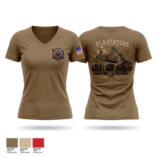 Womens Short Sleeve Vneck Shirt, G CO 237th, National Guard, Teamtime, Team time, sublimation, custom sports apparel, team uniforms, spirit wear, spiritwear, sports uniforms, custom shirts, team store, custom team store, fundraiser sports, apparel fundraiser