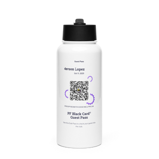 Echo Stainless Steel Water Bottle with a Straw Lid