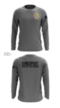 Kingsport Police Explorer Post Long Sleeve Performance Shirt - 23