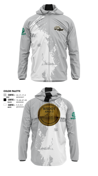 Windbreaker, WSDOT, , Teamtime, Team time, sublimation, custom sports apparel, team uniforms, spirit wear, spiritwear, sports uniforms, custom shirts, team store, custom team store, fundraiser sports, apparel fundraiser