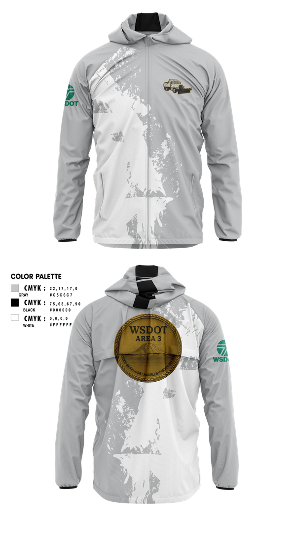 Windbreaker, WSDOT, , Teamtime, Team time, sublimation, custom sports apparel, team uniforms, spirit wear, spiritwear, sports uniforms, custom shirts, team store, custom team store, fundraiser sports, apparel fundraiser