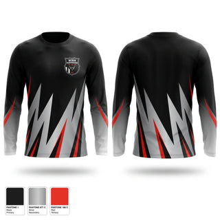 Long Sleeve Performance Shirt, Eagle Pass Winn HS, Men's Soccer, Teamtime, Team time, sublimation, custom sports apparel, team uniforms, spirit wear, spiritwear, sports uniforms, custom shirts, team store, custom team store, fundraiser sports, apparel fundraiser
