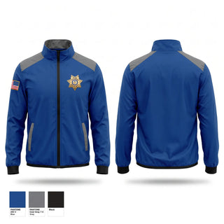 Windbreaker, Tuckerman PD, Police, Teamtime, Team time, sublimation, custom sports apparel, team uniforms, spirit wear, spiritwear, sports uniforms, custom shirts, team store, custom team store, fundraiser sports, apparel fundraiser