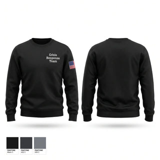 Crew Neck Sweatshirt, Crisis Response Team, Police, Teamtime, Team time, sublimation, custom sports apparel, team uniforms, spirit wear, spiritwear, sports uniforms, custom shirts, team store, custom team store, fundraiser sports, apparel fundraiser