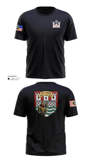 Old School Cotton Feel Shirt, 175th MRBC, , Teamtime, Team time, sublimation, custom sports apparel, team uniforms, spirit wear, spiritwear, sports uniforms, custom shirts, team store, custom team store, fundraiser sports, apparel fundraiser
