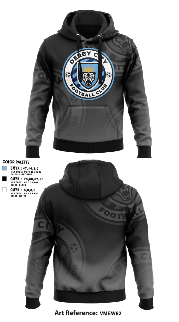 Hoodie, Derby City FC, Men's Soccer, Teamtime, Team time, sublimation, custom sports apparel, team uniforms, spirit wear, spiritwear, sports uniforms, custom shirts, team store, custom team store, fundraiser sports, apparel fundraiser