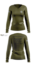 Obion County Sheriffs Office Women's Long Sleeve V-neck Shirt - 5