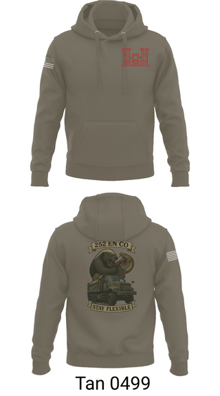 Hoodie, 252 EN CO, National Guard, Teamtime, Team time, sublimation, custom sports apparel, team uniforms, spirit wear, spiritwear, sports uniforms, custom shirts, team store, custom team store, fundraiser sports, apparel fundraiser