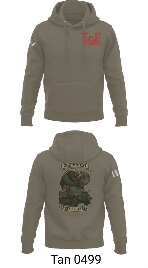 Hoodie, 252 EN CO, National Guard, Teamtime, Team time, sublimation, custom sports apparel, team uniforms, spirit wear, spiritwear, sports uniforms, custom shirts, team store, custom team store, fundraiser sports, apparel fundraiser