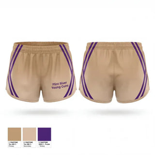 Womens Shorts, Flint River Young Guns, Baseball, Teamtime, Team time, sublimation, custom sports apparel, team uniforms, spirit wear, spiritwear, sports uniforms, custom shirts, team store, custom team store, fundraiser sports, apparel fundraiser