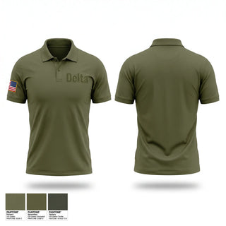 Short Sleeve Performance Polo, Delta, Air Force, Teamtime, Team time, sublimation, custom sports apparel, team uniforms, spirit wear, spiritwear, sports uniforms, custom shirts, team store, custom team store, fundraiser sports, apparel fundraiser