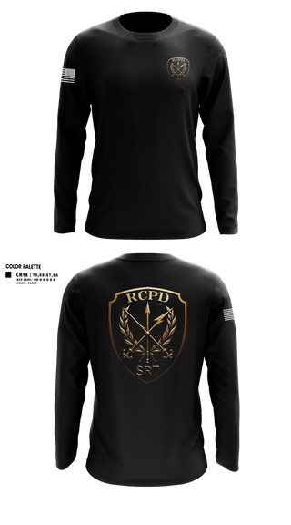 Long Sleeve Performance Shirt, Redwood City PD SRT, Police, Teamtime, Team time, sublimation, custom sports apparel, team uniforms, spirit wear, spiritwear, sports uniforms, custom shirts, team store, custom team store, fundraiser sports, apparel fundraiser