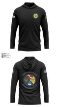 Muscogee Nation Special Operations 96454937 Long Sleeve Performance Shirt with hood - 3