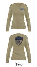 Dewey Police Department 16354640 Women's Long Sleeve V-neck Shirt - 92