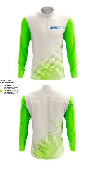 Quarter Zip Jacket, The Diaper boys, Swimming, Teamtime, Team time, sublimation, custom sports apparel, team uniforms, spirit wear, spiritwear, sports uniforms, custom shirts, team store, custom team store, fundraiser sports, apparel fundraiser