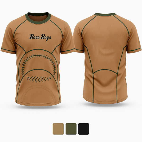 Boro Boys 20838207 Old School Cotton Feel Shirt - 1