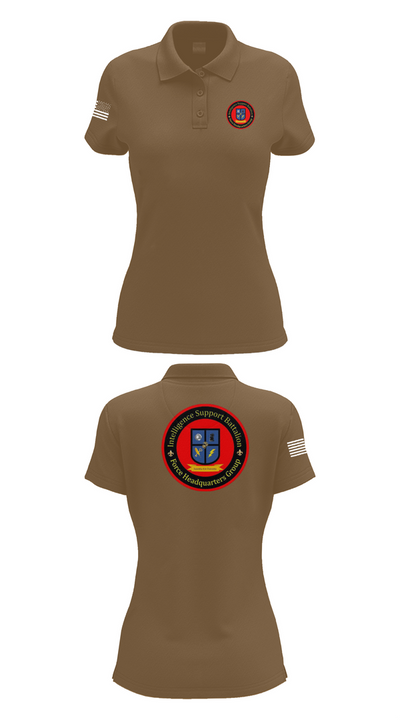 Intelligence Support Battalion 57442174 Women's Short Sleeve Performance Polo  - 15