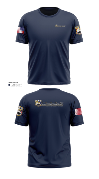 Old School Cotton Feel Shirt, Deming PD, Police, Teamtime, Team time, sublimation, custom sports apparel, team uniforms, spirit wear, spiritwear, sports uniforms, custom shirts, team store, custom team store, fundraiser sports, apparel fundraiser