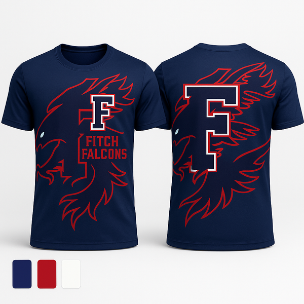 Short Sleeve Performance Shirt, Fitch Falcons, Women's Soccer, Teamtime, Team time, sublimation, custom sports apparel, team uniforms, spirit wear, spiritwear, sports uniforms, custom shirts, team store, custom team store, fundraiser sports, apparel fundraiser