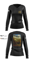 ODB SYRIA 35627311 Women's Long Sleeve V-neck Shirt - 1