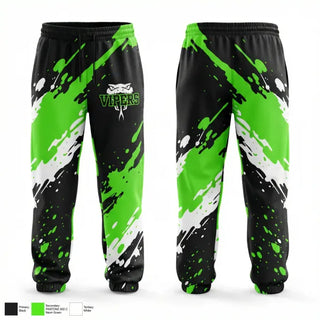 Sweatpants, Havasu Vipers, Baseball, Teamtime, Team time, sublimation, custom sports apparel, team uniforms, spirit wear, spiritwear, sports uniforms, custom shirts, team store, custom team store, fundraiser sports, apparel fundraiser