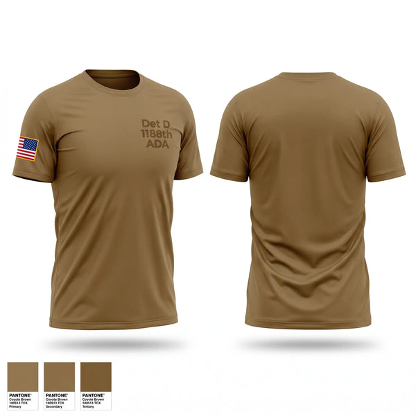 Short Sleeve Performance Shirt, Det. D. 1-188th ADA, National Guard, Teamtime, Team time, sublimation, custom sports apparel, team uniforms, spirit wear, spiritwear, sports uniforms, custom shirts, team store, custom team store, fundraiser sports, apparel fundraiser