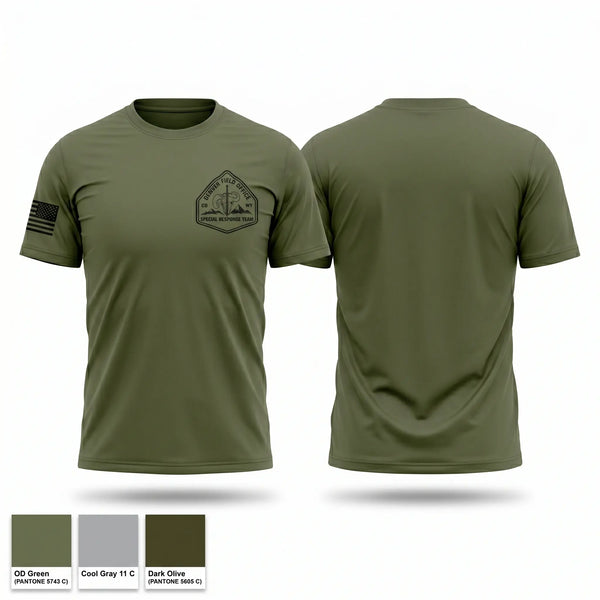 Short Sleeve Performance Shirt, Denver Special Response Team, Police, Teamtime, Team time, sublimation, custom sports apparel, team uniforms, spirit wear, spiritwear, sports uniforms, custom shirts, team store, custom team store, fundraiser sports, apparel fundraiser