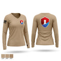 Elite Tactical Security 16054205 Women's Long Sleeve V-neck Shirt - 1