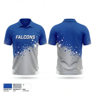 Short Sleeve Performance Polo, Falcons, Cheer, Teamtime, Team time, sublimation, custom sports apparel, team uniforms, spirit wear, spiritwear, sports uniforms, custom shirts, team store, custom team store, fundraiser sports, apparel fundraiser