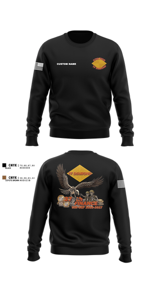 Crew Neck Sweatshirt, 37th FICO, Army, Teamtime, Team time, sublimation, custom sports apparel, team uniforms, spirit wear, spiritwear, sports uniforms, custom shirts, team store, custom team store, fundraiser sports, apparel fundraiser