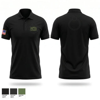 Short Sleeve Performance Polo, Fairmont Police Department, Police, Teamtime, Team time, sublimation, custom sports apparel, team uniforms, spirit wear, spiritwear, sports uniforms, custom shirts, team store, custom team store, fundraiser sports, apparel fundraiser