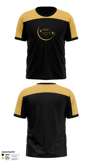 Short Sleeve Performance Shirt, Fredericktown High School Cheerleading, Cheer, Teamtime, Team time, sublimation, custom sports apparel, team uniforms, spirit wear, spiritwear, sports uniforms, custom shirts, team store, custom team store, fundraiser sports, apparel fundraiser