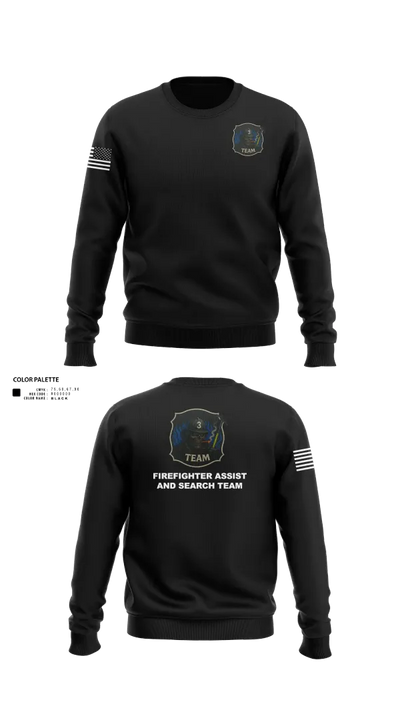 District 3 Fast 34907938 Crew Neck Sweatshirt - 1