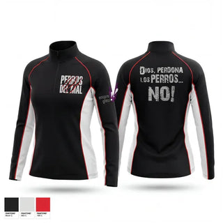 Quarter Zip Jacket, Perros del Mal, Men's Soccer, Teamtime, Team time, sublimation, custom sports apparel, team uniforms, spirit wear, spiritwear, sports uniforms, custom shirts, team store, custom team store, fundraiser sports, apparel fundraiser