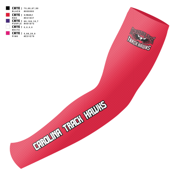 Arm Sleeve, Carolina Track Hawks, Track & Field, Teamtime, Team time, sublimation, custom sports apparel, team uniforms, spirit wear, spiritwear, sports uniforms, custom shirts, team store, custom team store, fundraiser sports, apparel fundraiser