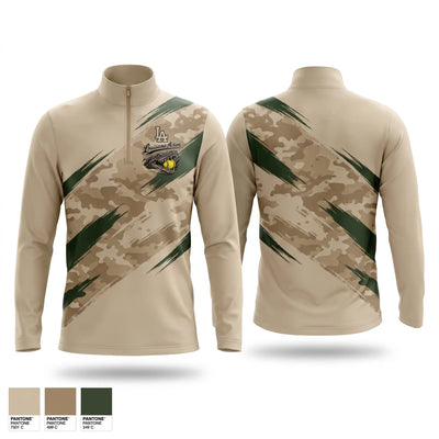 Louisiana Action Quarter Zip Jacket - 1