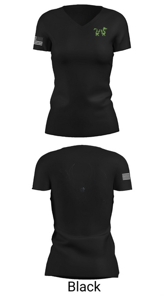 Womens Short Sleeve Vneck Shirt, 704th Chem Co, , Teamtime, Team time, sublimation, custom sports apparel, team uniforms, spirit wear, spiritwear, sports uniforms, custom shirts, team store, custom team store, fundraiser sports, apparel fundraiser