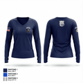 NYHP - NYCs Courageous 84789725 Women's Long Sleeve V-neck Shirt - 1