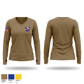 633 SFS The best section S3T Women's Long Sleeve V-neck Shirt - 1