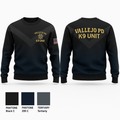 Vallejo PD K9 Unit 19509395 Crew Neck Sweatshirt - 50