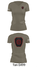 Ivy Bend Fire and Rescue 32375542 Women's Short Sleeve V-neck Shirt - 6