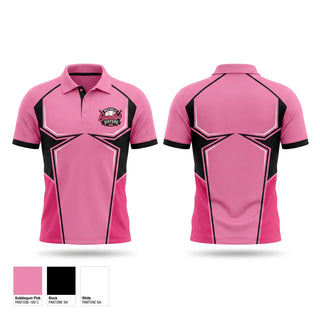 Short Sleeve Performance Polo, Republic Sandlot Sisters, Softball, Teamtime, Team time, sublimation, custom sports apparel, team uniforms, spirit wear, spiritwear, sports uniforms, custom shirts, team store, custom team store, fundraiser sports, apparel fundraiser