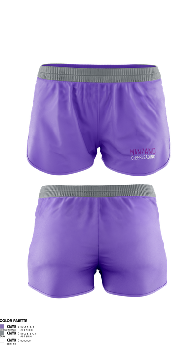 Manzano Monarchs 3701544 Women's Shorts - 1