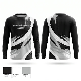 Long Sleeve Performance Shirt, Bloomington Bolts, Women's Basketball, Teamtime, Team time, sublimation, custom sports apparel, team uniforms, spirit wear, spiritwear, sports uniforms, custom shirts, team store, custom team store, fundraiser sports, apparel fundraiser